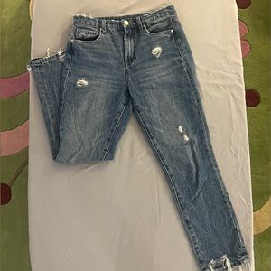 Blank NYC Madison Crop